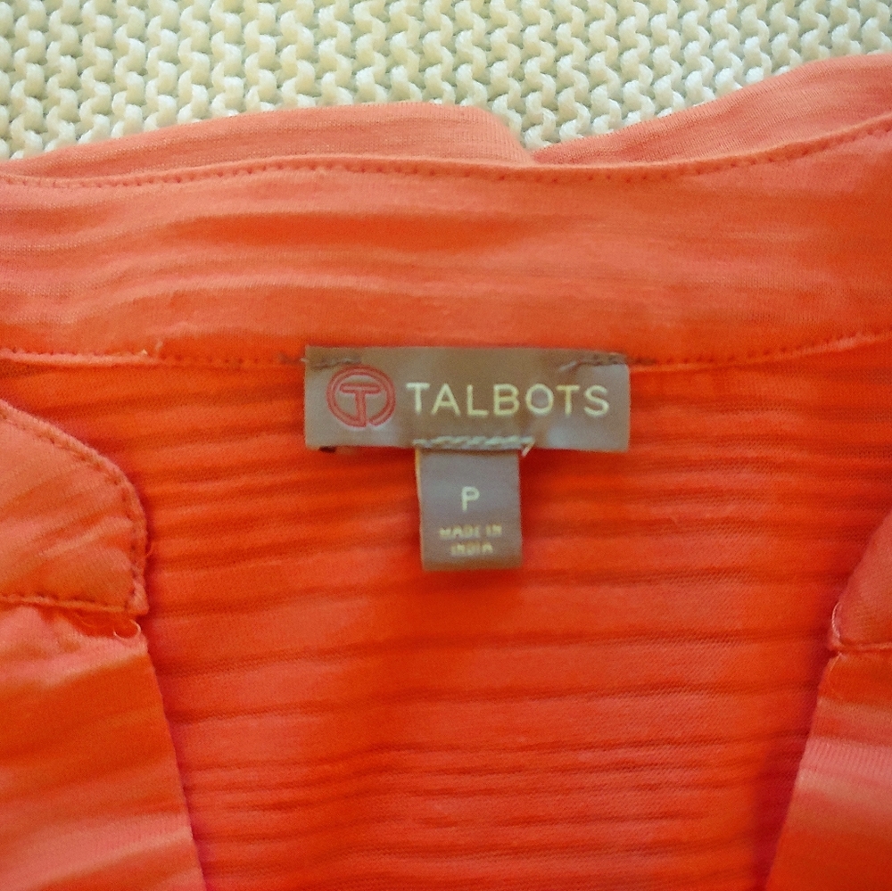 💐Talbots Sheer Top💐 - Picture 4 of 5